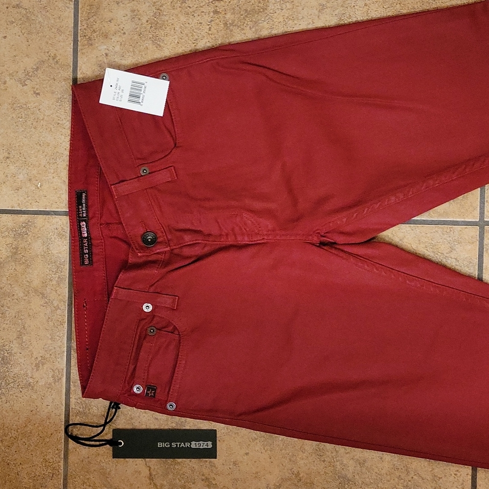 Women's Big Star Alex Midrise Skinny Jeans. Size 26